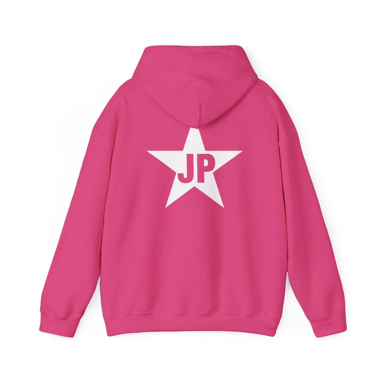 JP Original White Star Unisex Heavy Blend™ Hoodie in 7 Colors/8 Sizes