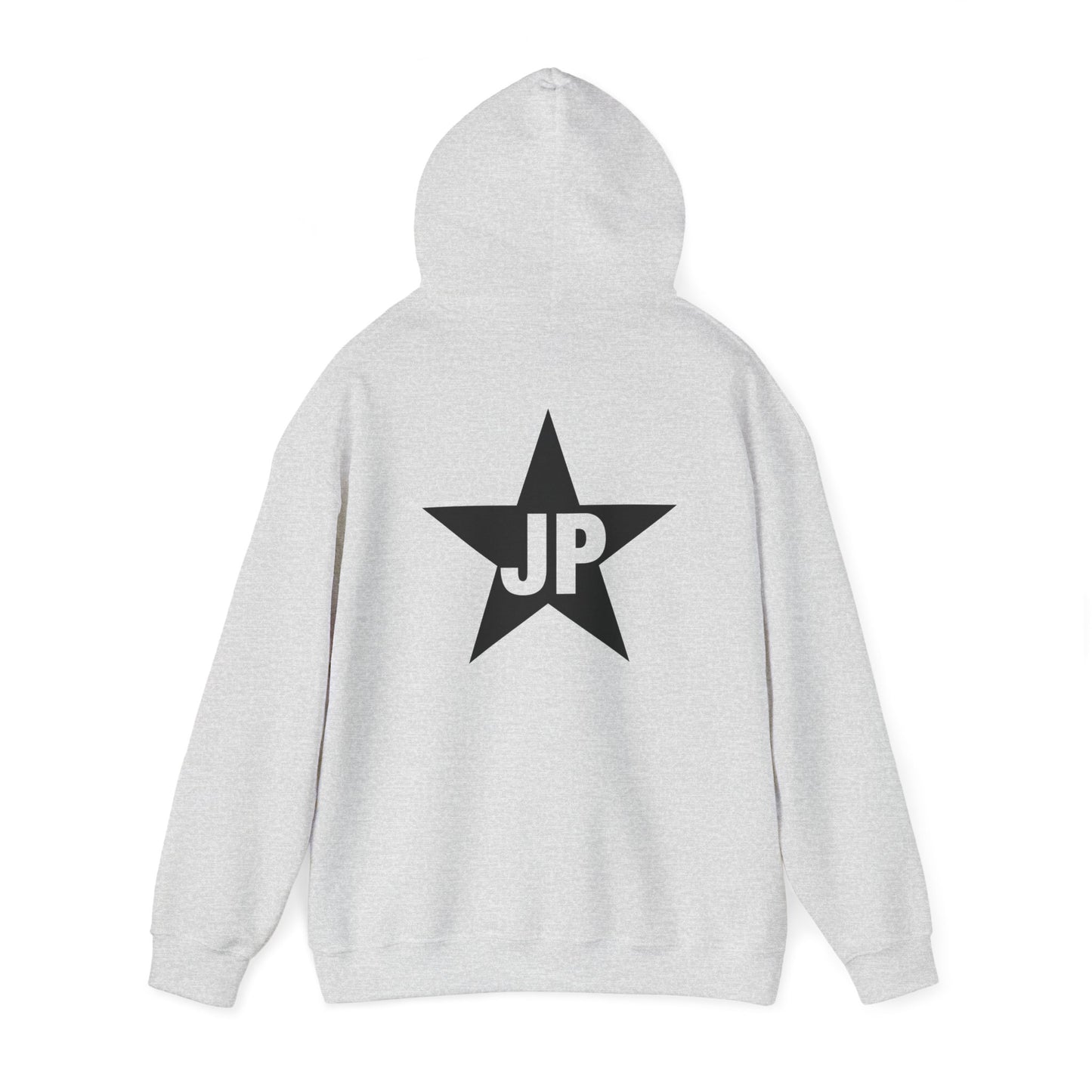 JP Original Black Star Unisex Heavy Blend™ Hoodie in 3 Colors/8 Sizes