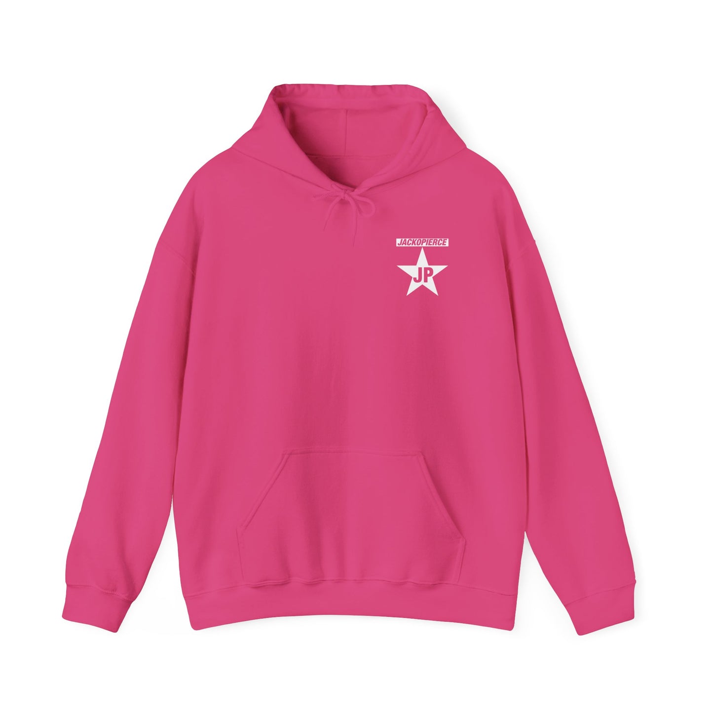 JP Original White Star Unisex Heavy Blend™ Hoodie in 7 Colors/8 Sizes
