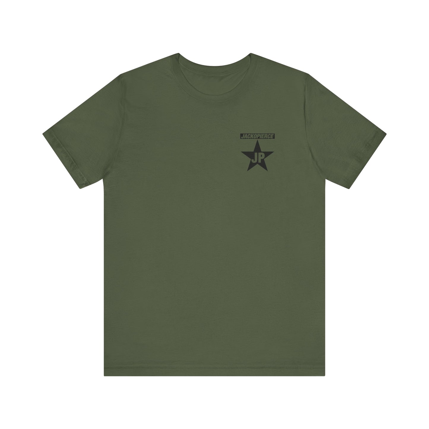 Jackopierce Original Black Star T-Shirt in 3 Colors/9 Sizes