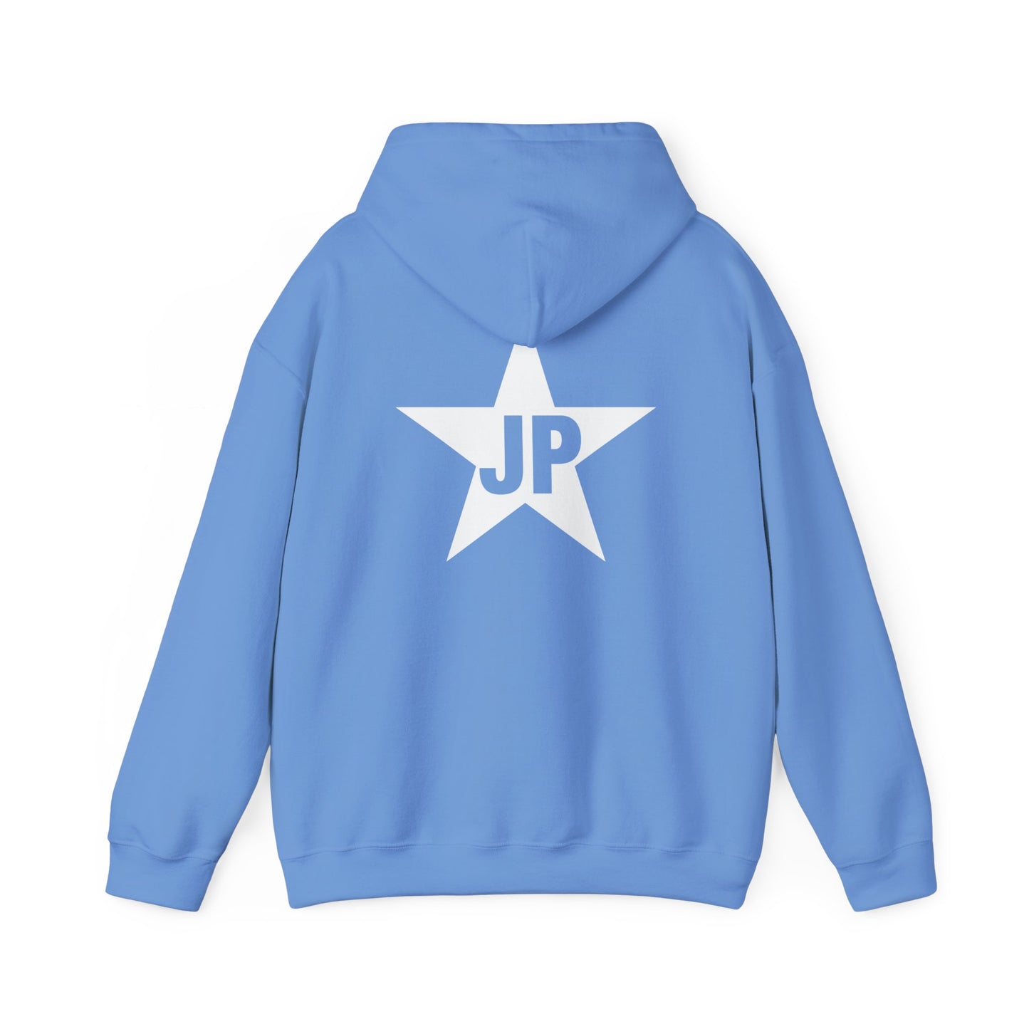JP Original White Star Unisex Heavy Blend™ Hoodie in 7 Colors/8 Sizes