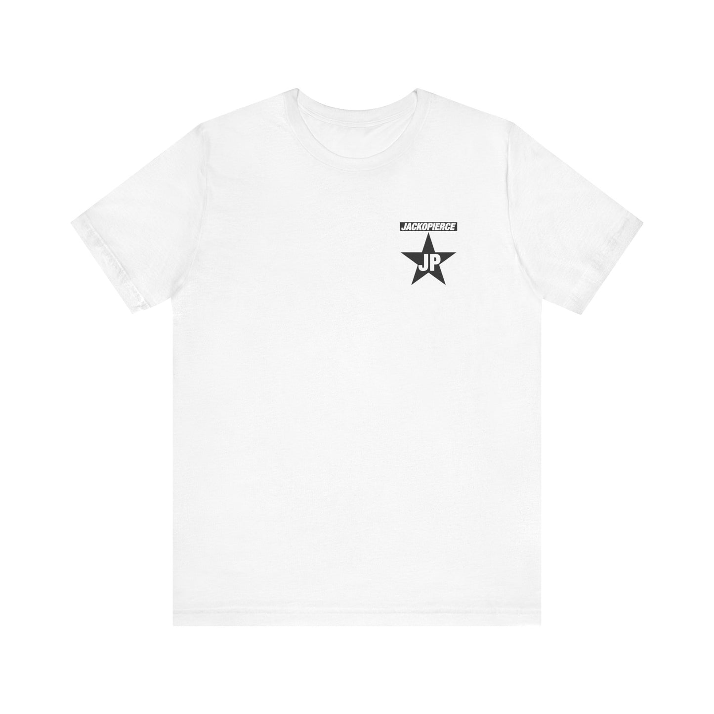 Jackopierce Original Black Star T-Shirt in 3 Colors/9 Sizes