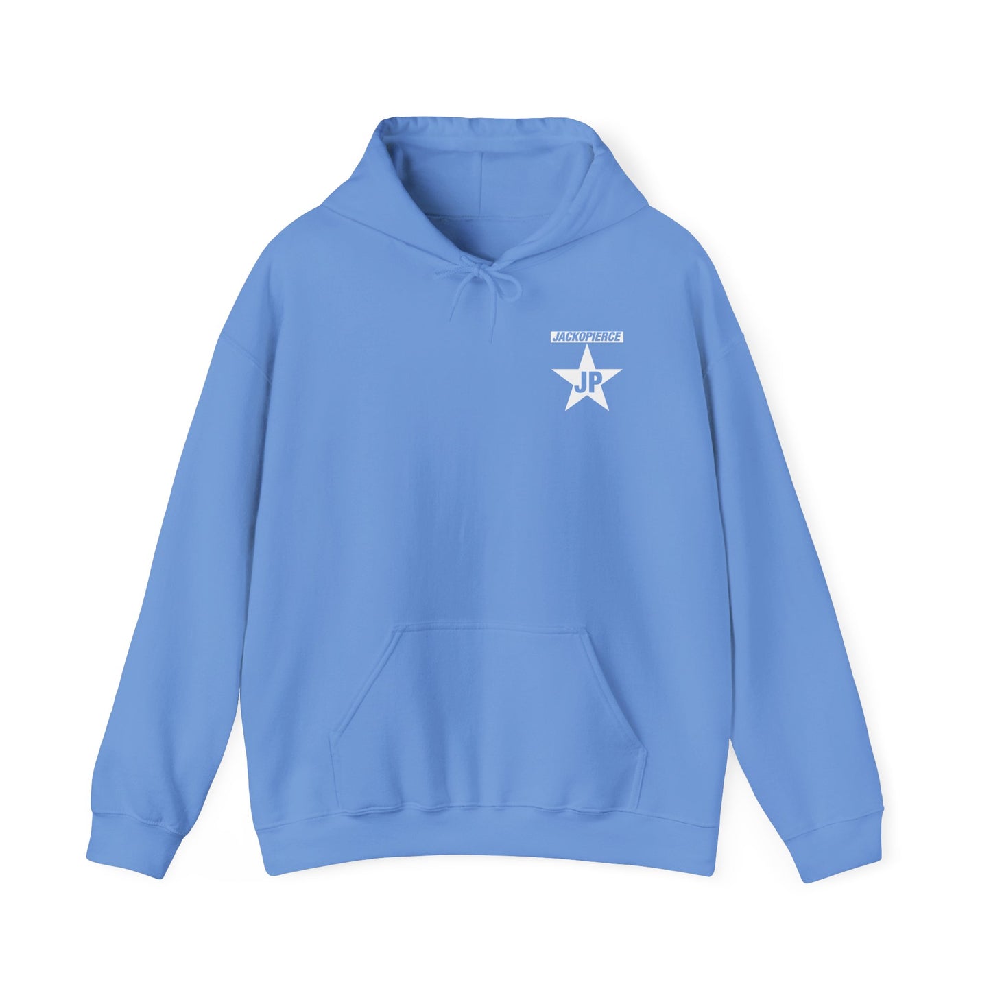 JP Original White Star Unisex Heavy Blend™ Hoodie in 7 Colors/8 Sizes