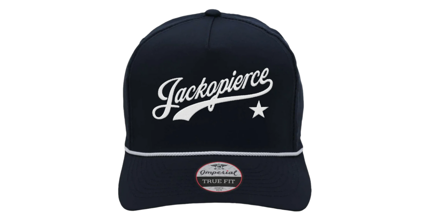 Jackopierce Imperial "Barnes" Embroidered Rope Hat in 3 Colors