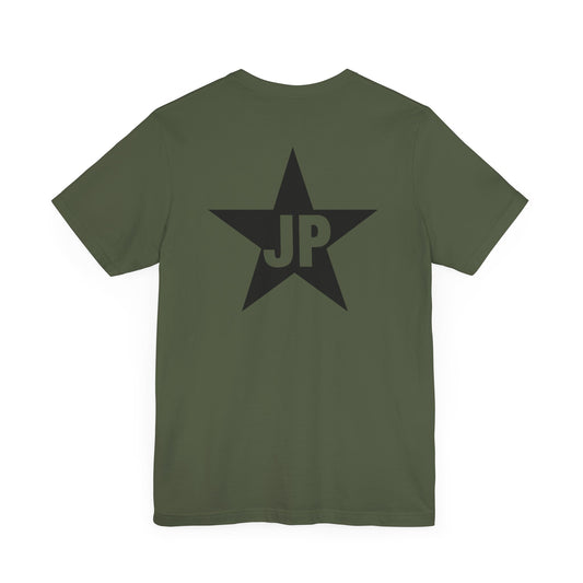 Jackopierce Original Black Star T-Shirt in 3 Colors/9 Sizes
