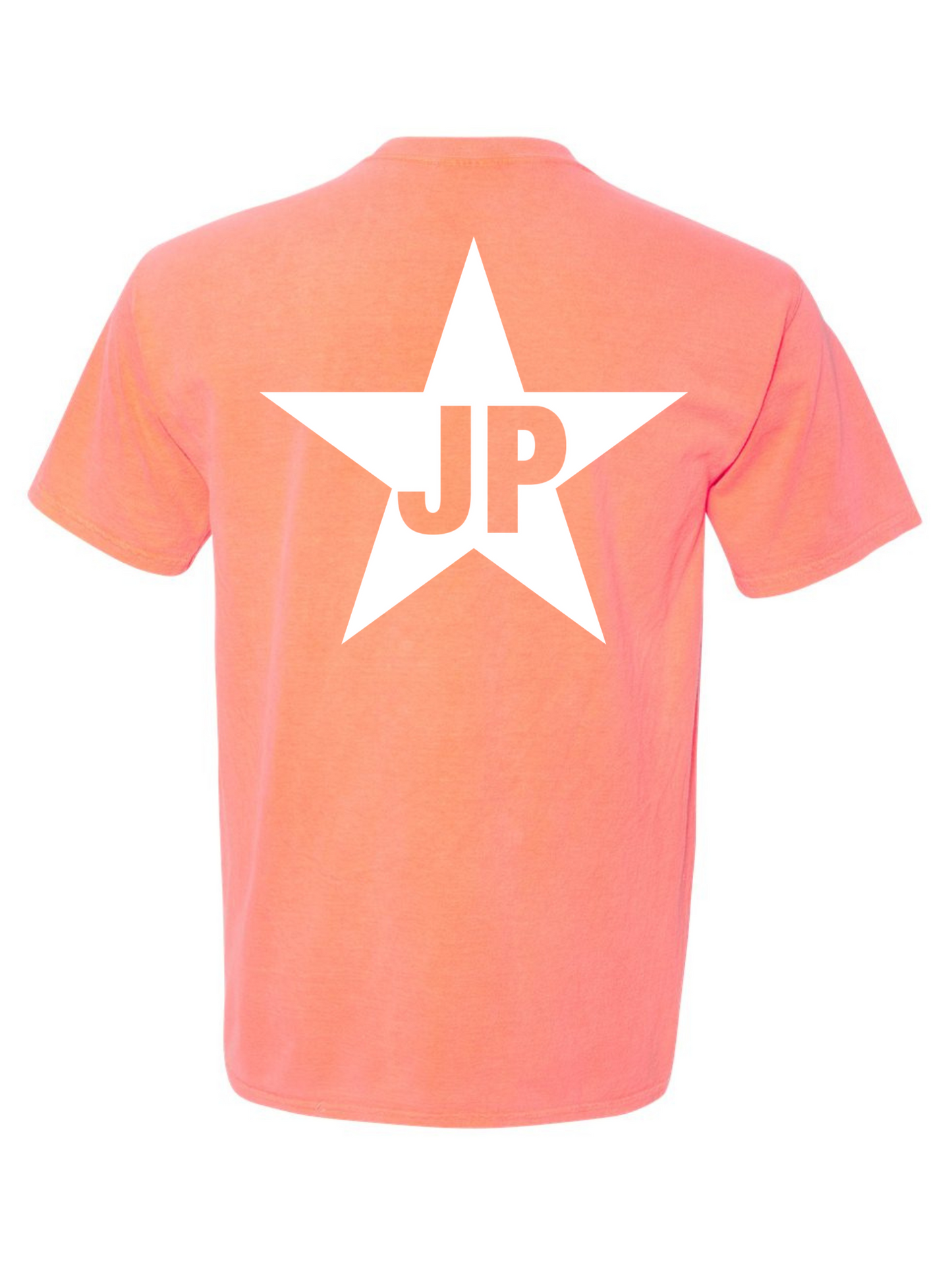 T-shirt Jackopierce Original White Star Comfort Colors en 10 superbes couleurs