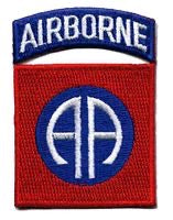 NEW JP "Army Airborne" Logo on 6 Great Colors in 9 Sizes