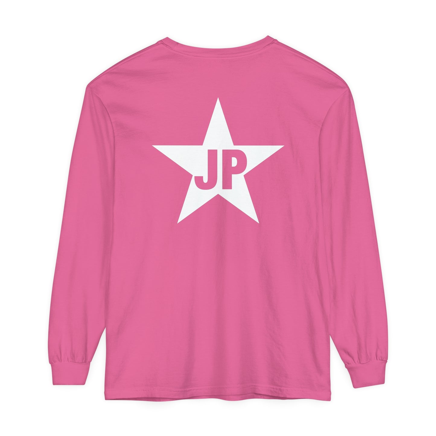 Jackopierce Original Star Long Sleeve Comfort Colors T-Shirt in 7 Great Colors/6 Sizes