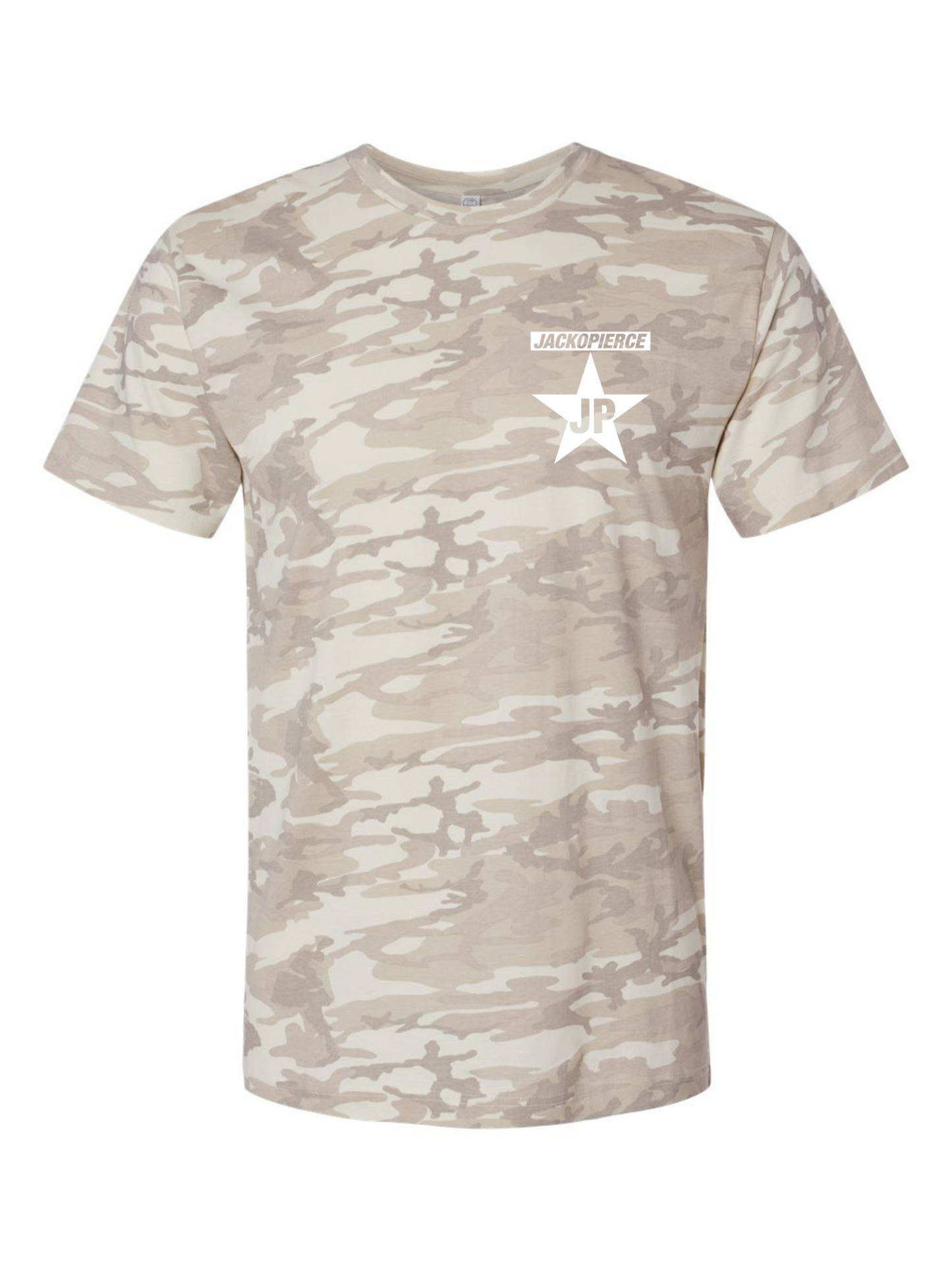 T-shirt Jackopierce Original White Star Comfort Colors en 10 superbes couleurs