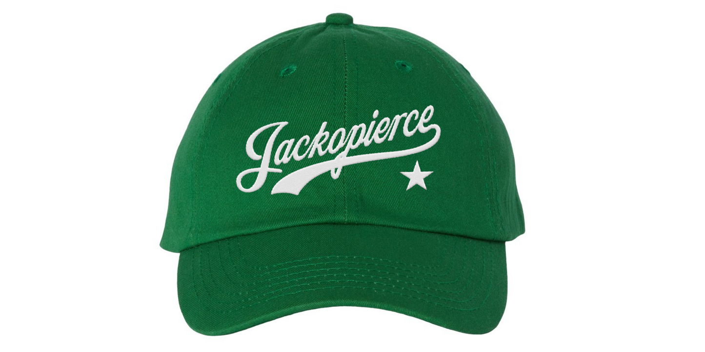 Jackopierce Dad Hat in 7 Great Colors (white stitching)