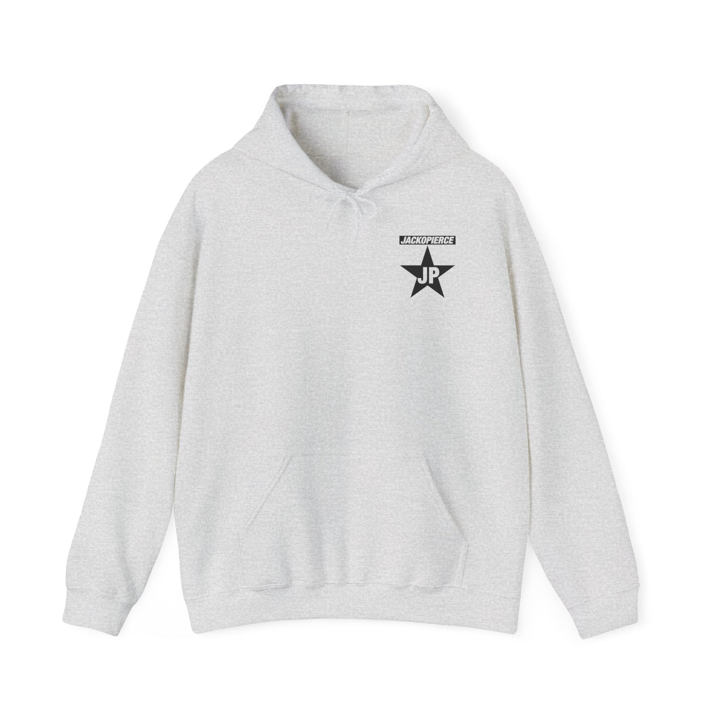 JP Original Black Star Unisex Heavy Blend™ Hoodie in 3 Colors/8 Sizes