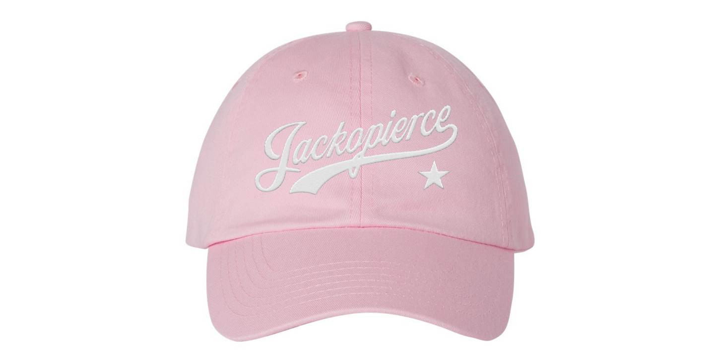 Jackopierce Dad Hat in 7 Great Colors (white stitching)