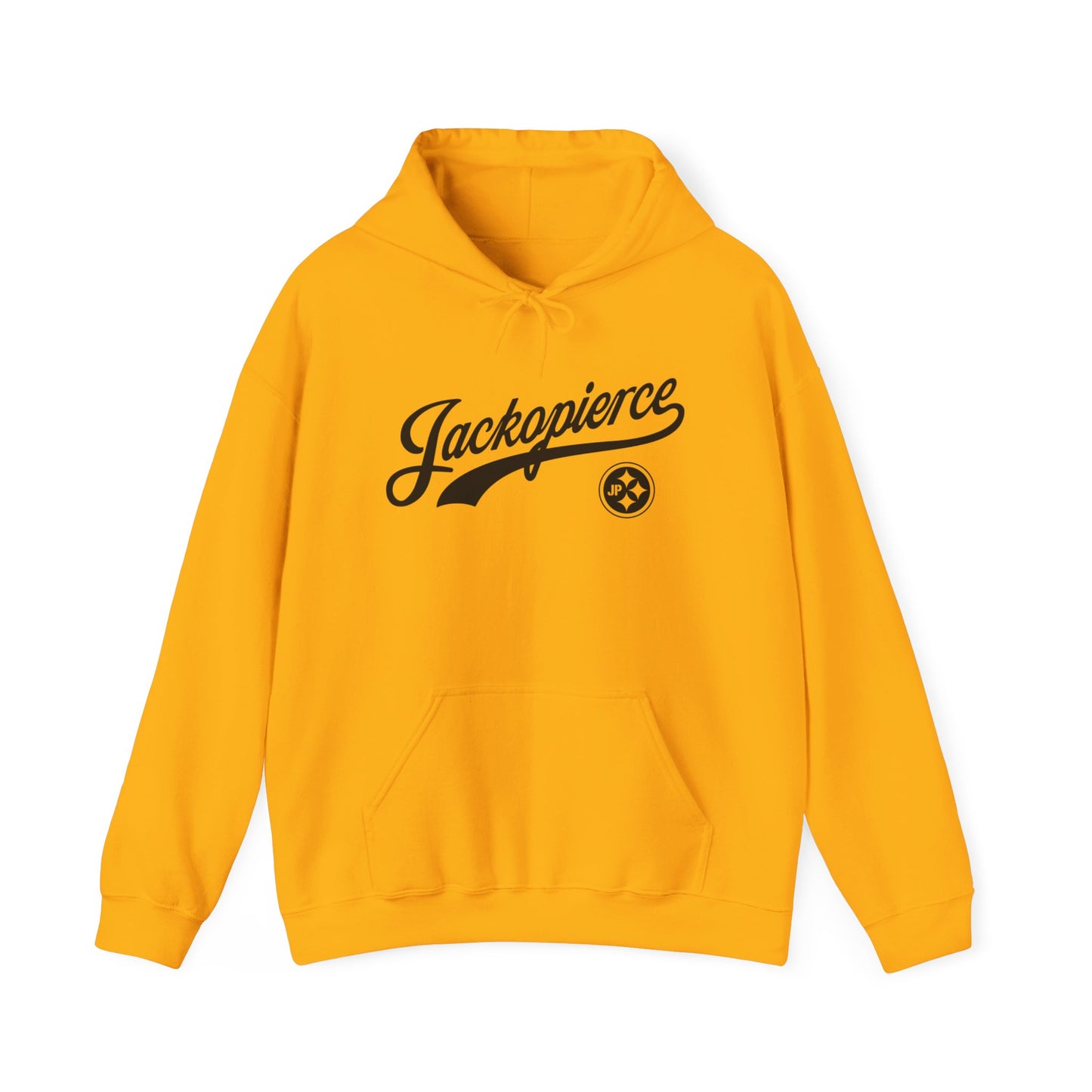 Jackopierce "Steelers" Heavyblend Hoodie Sweatshirt in 3 Colors/8 Sizes