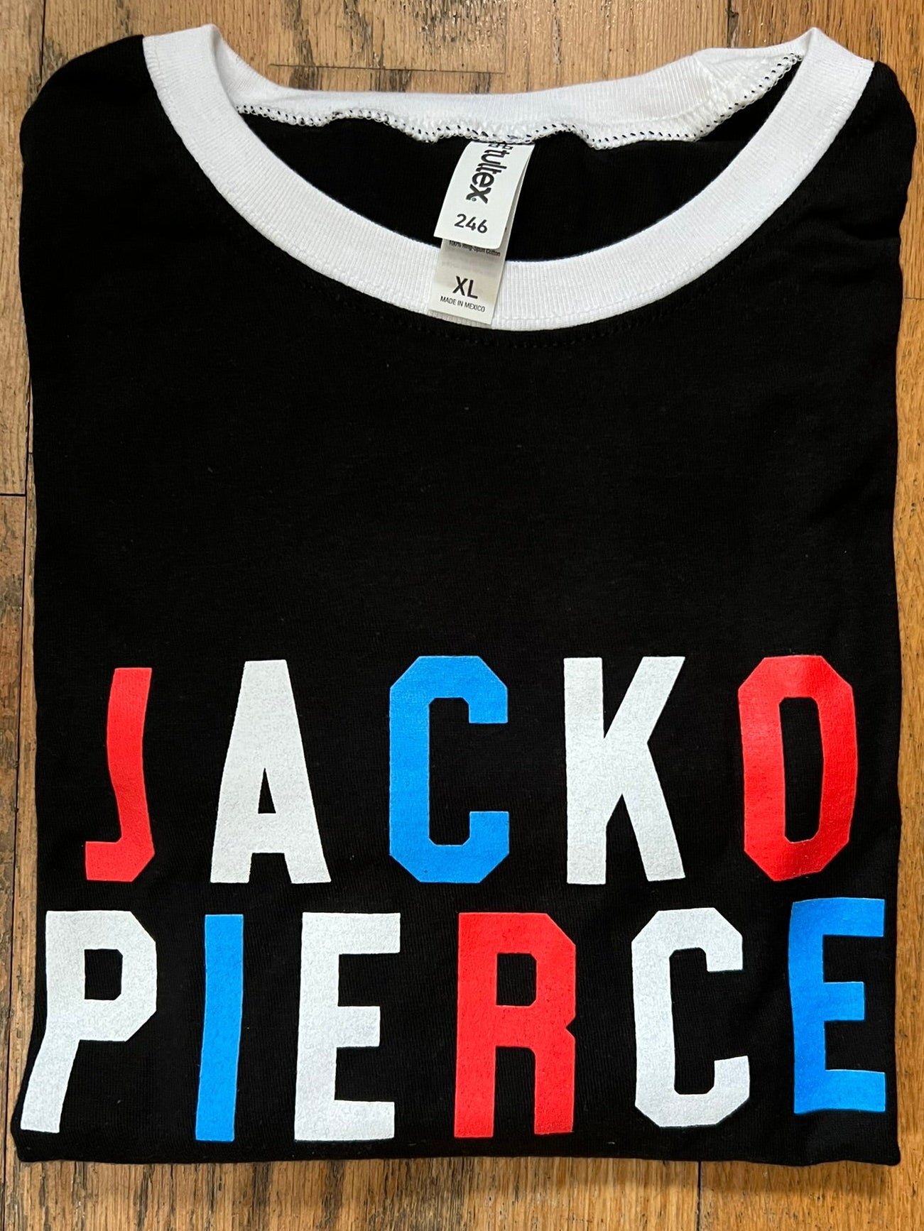 T-shirt Jackopierce « Shotgun » Ringer en 3 couleurs