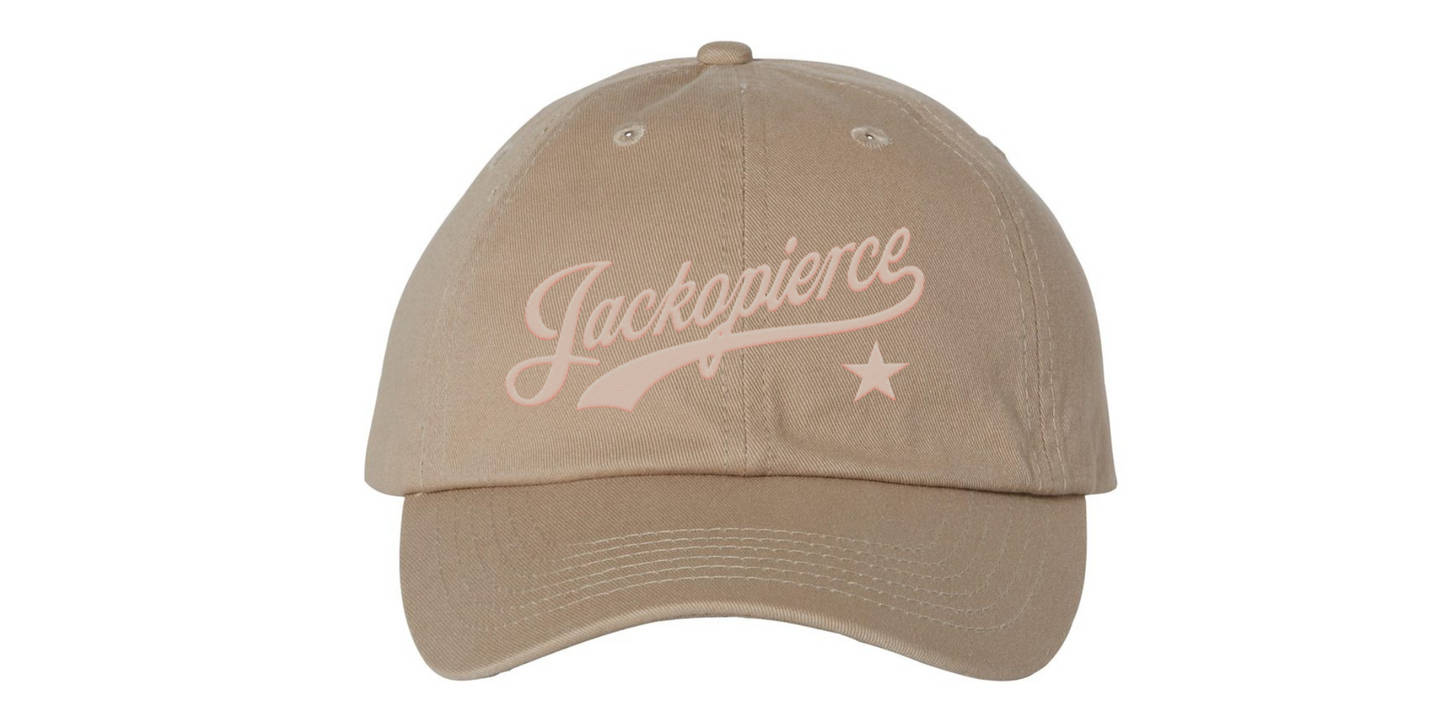 Jackopierce Dad Hat in 7 Great Colors (white stitching)