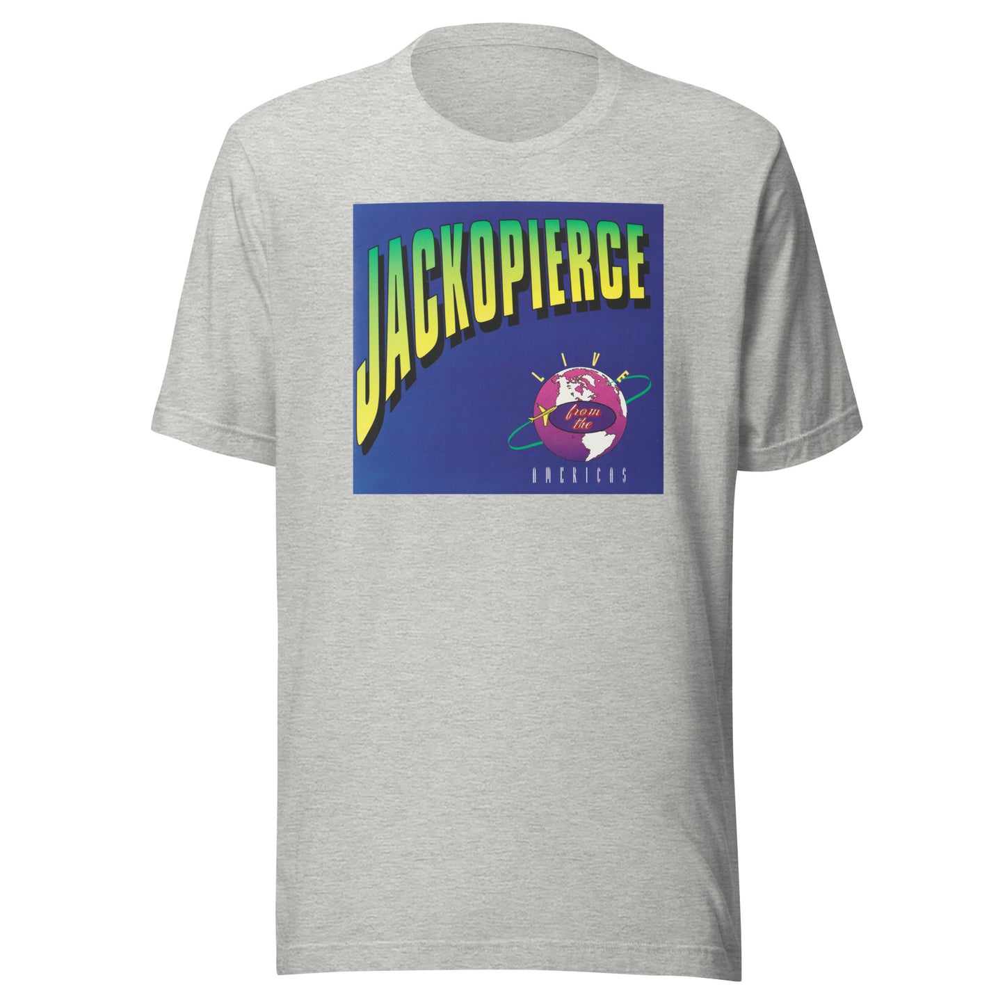 Jackopierce (Blue design) Live From the Americas Album T in 5 Colors/9 Sizes