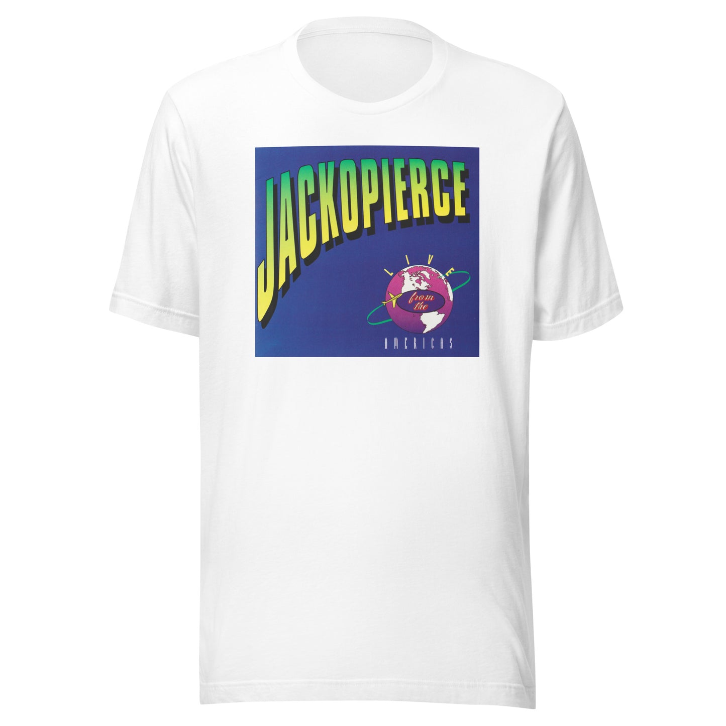 Jackopierce (Blue design) Live From the Americas Album T in 5 Colors/9 Sizes